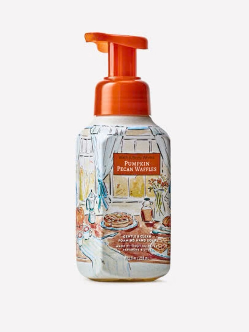 Bath & Body Works Pumpkin Pecan Waffles gentle and clean foaming hand soap